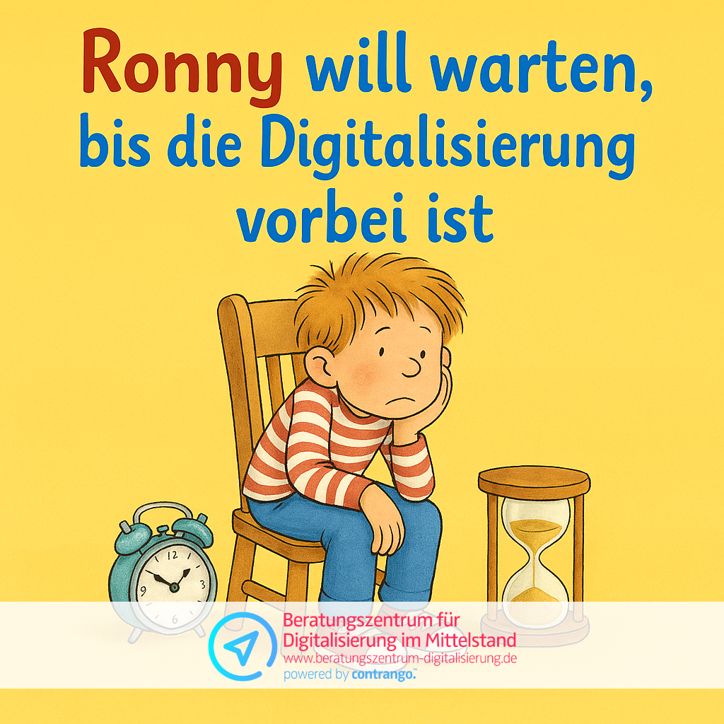 Ronny wartet.